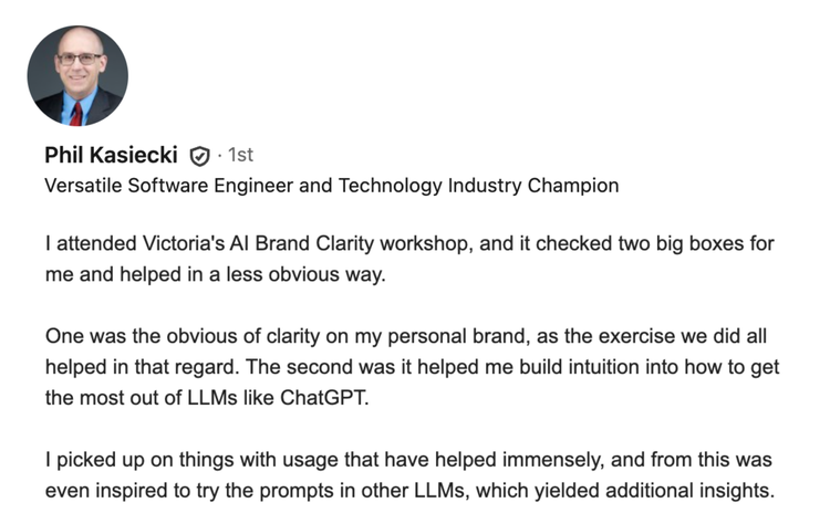 Client testimonial 18