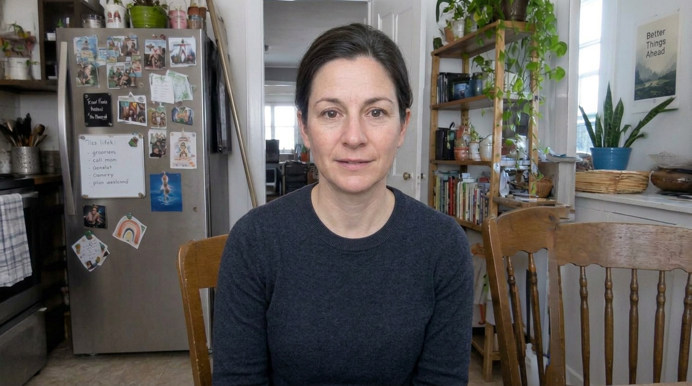 Maureen K. watching the live session from home
